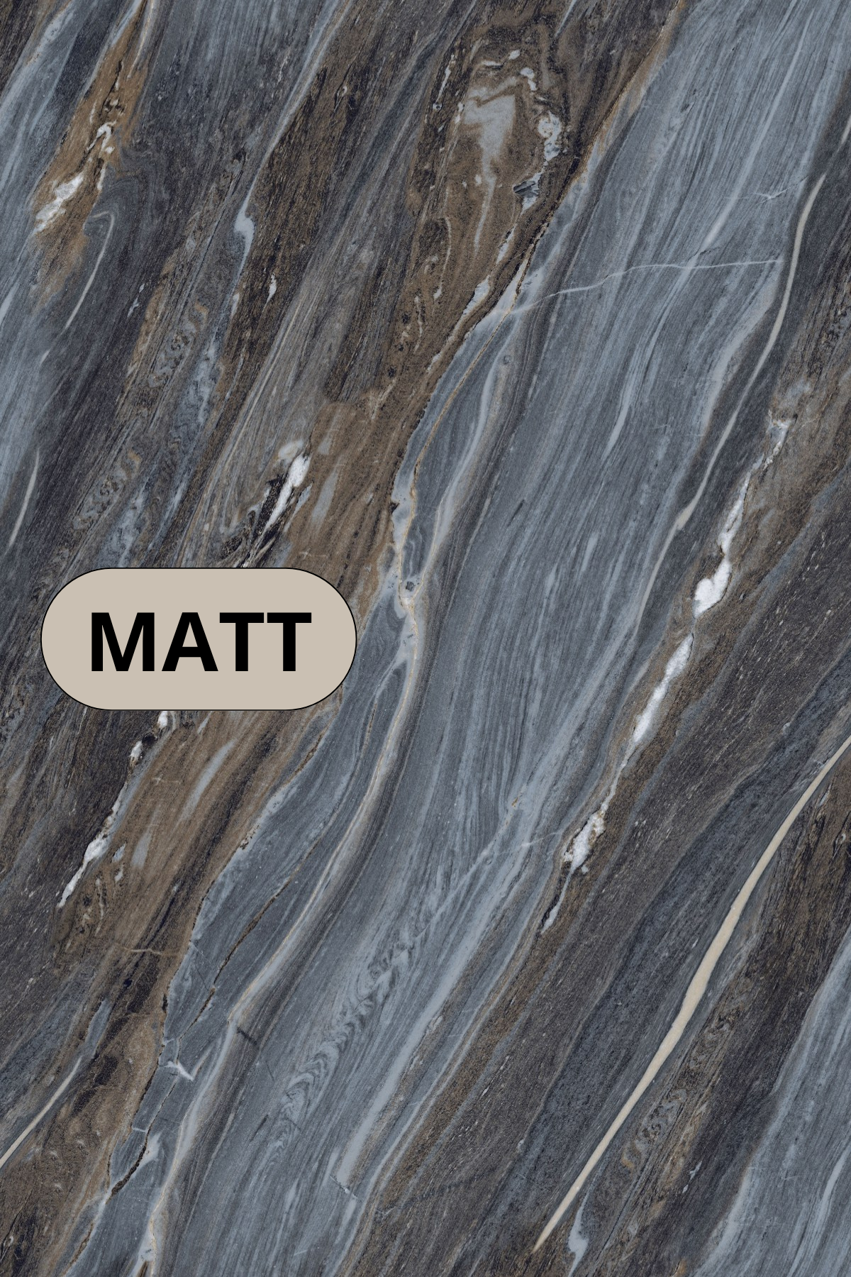 Blu Savoia modro siva marmorna stenska obloga bronaste žile Stone Matt 122x260cm