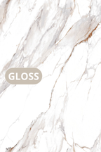 Calacatta Oro bela marmorna stenska obloga z zlatimi žilami High Gloss 122x260cm