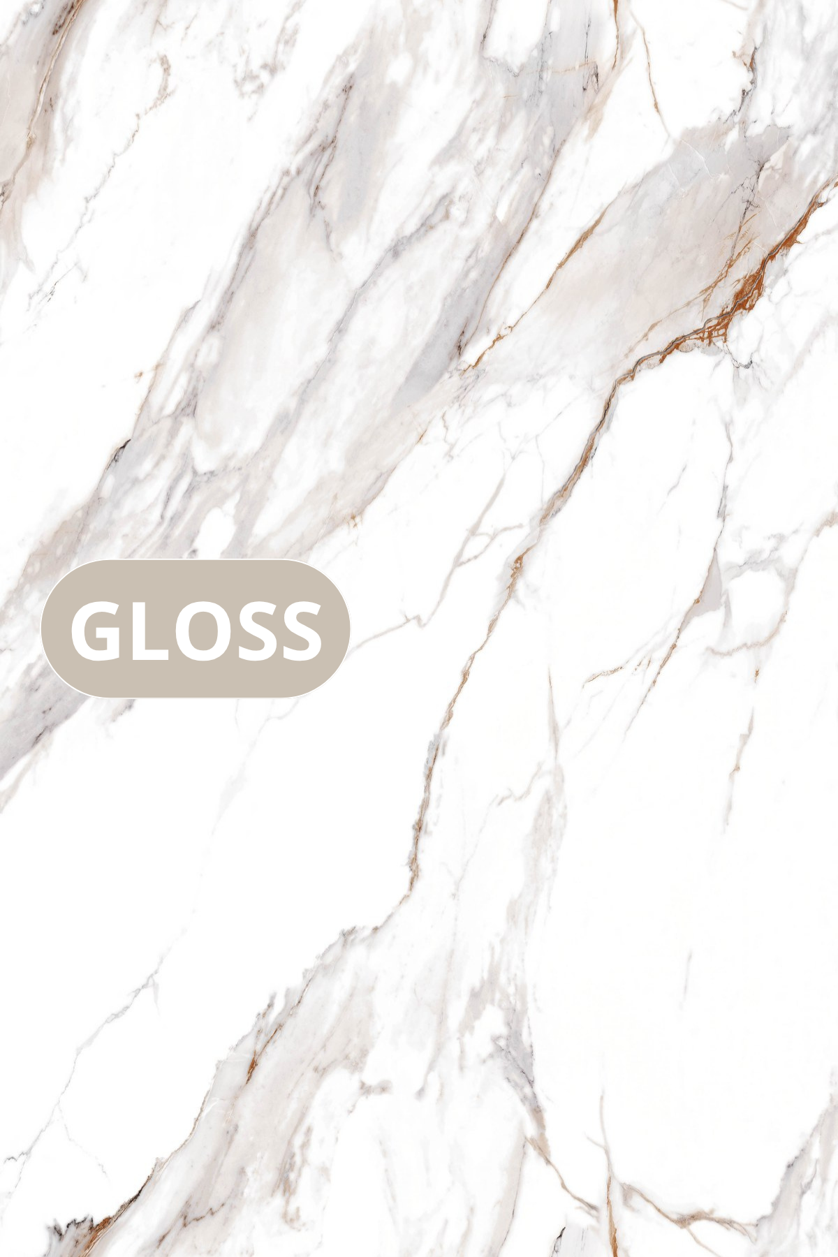 Calacatta Oro bela marmorna stenska obloga z zlatimi žilami High Gloss 122x260cm