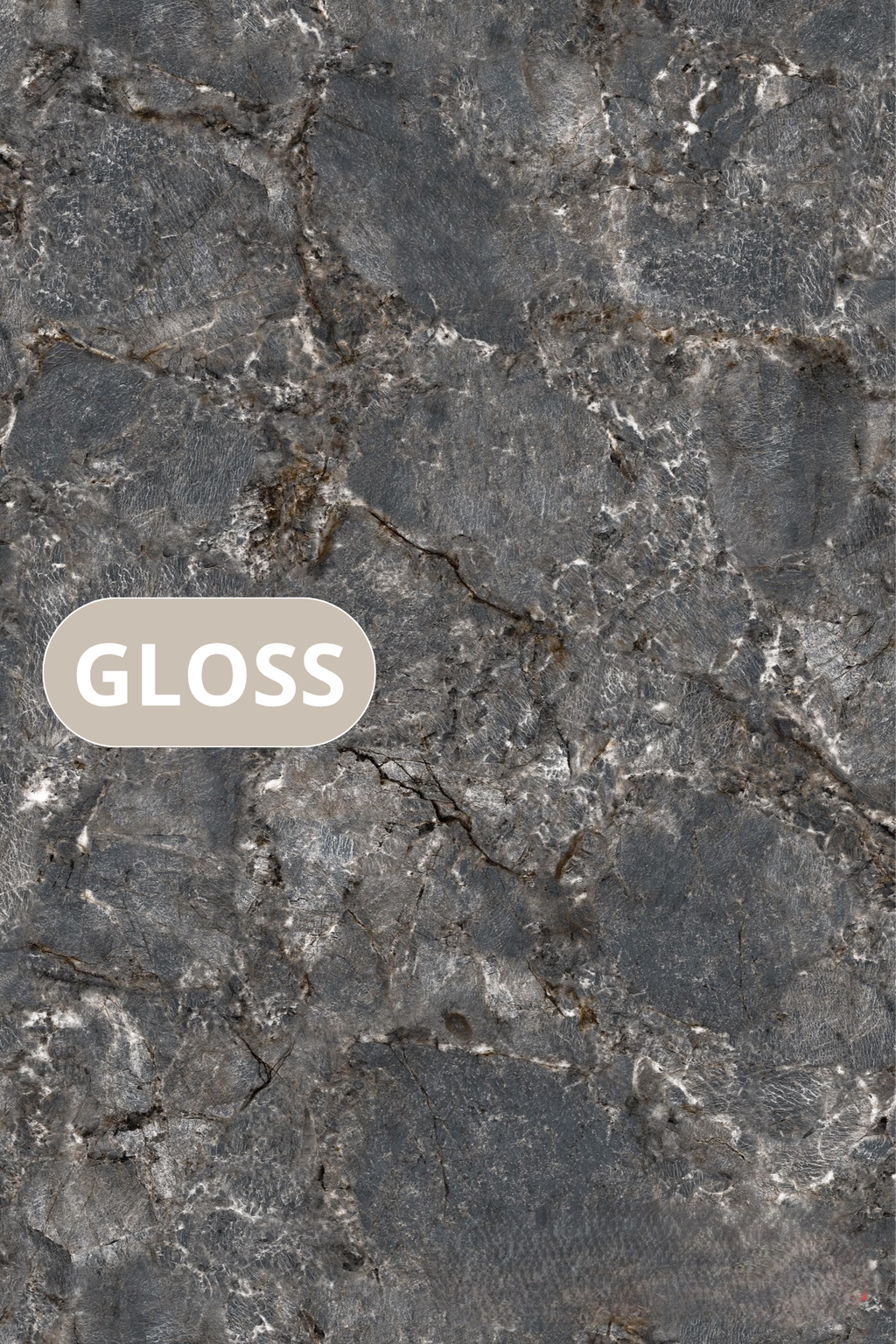 Grigio Scisto temno siva kamnita stenska obloga High Gloss 122x260cm